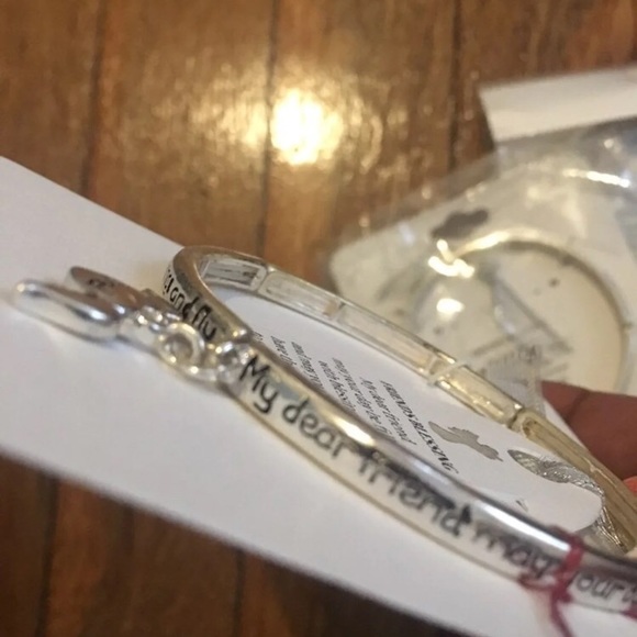 Stretch friendship message bracelet - Picture 3 of 6